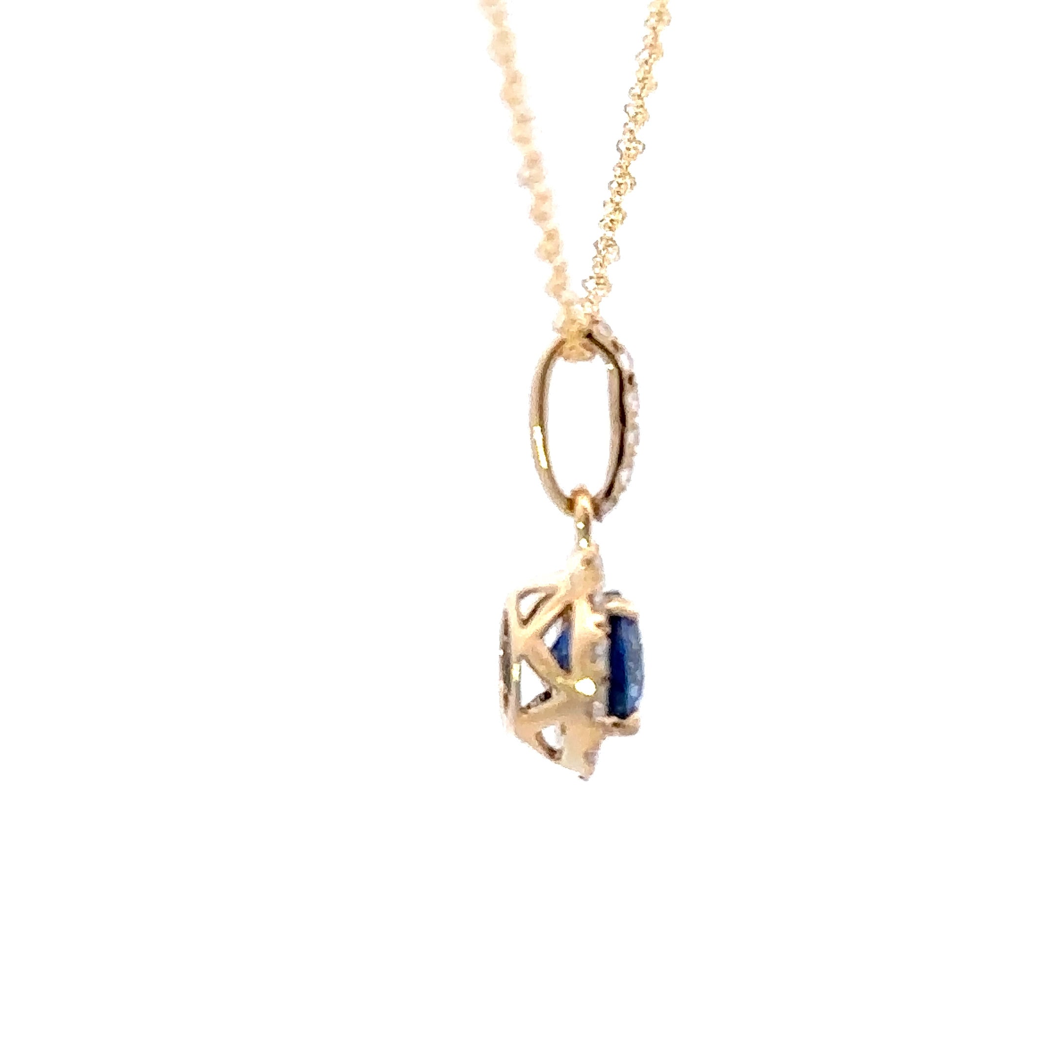 Blue Sapphire Pendant – Royal Jewels of Rye